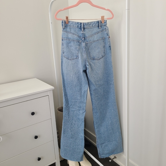 NWOT ZARA Wide Leg Jeans - Picture 4 of 5